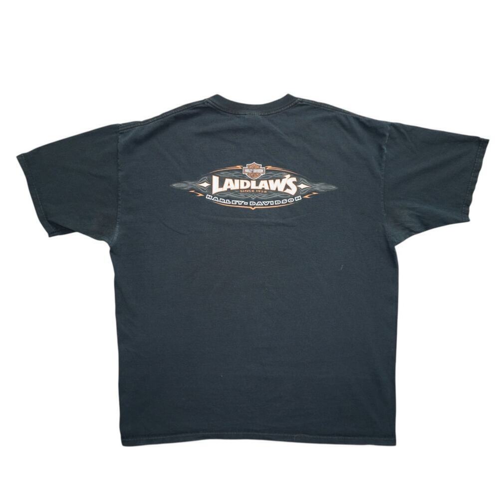 Vintage Harley-Davidson Laidlaw’s T-Shirt Black – Size 2X Anvil